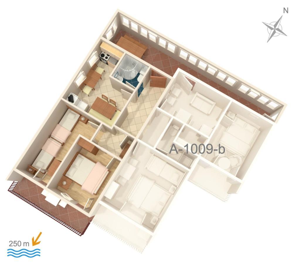 Apartments With A Parking Space Pisak, Omis - 1009 Ngoại thất bức ảnh